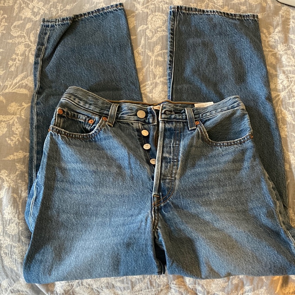 Levi’s - W - Ribcage Straight Jeans (27)